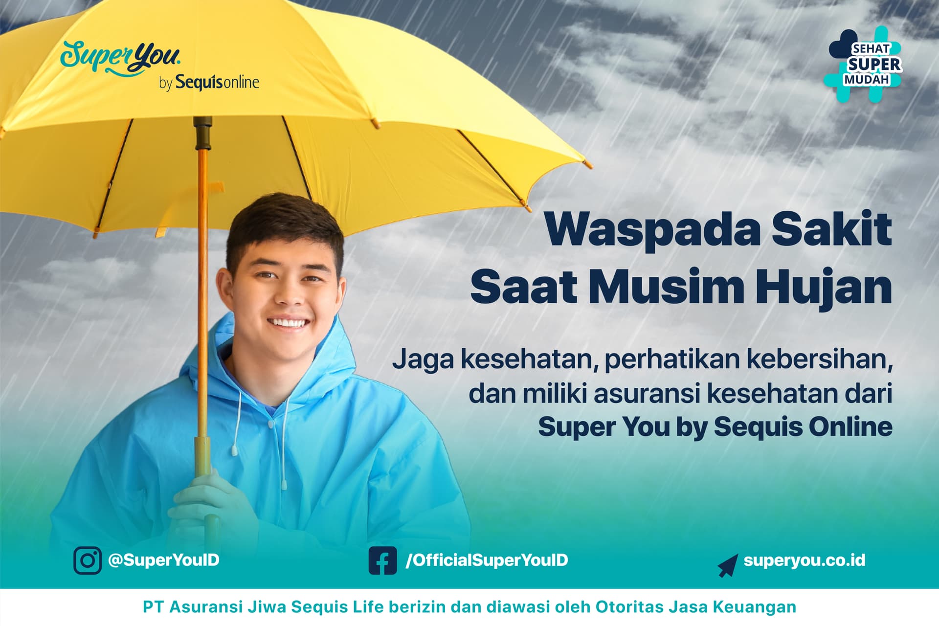 Waspada Sakit Saat Musim Hujan