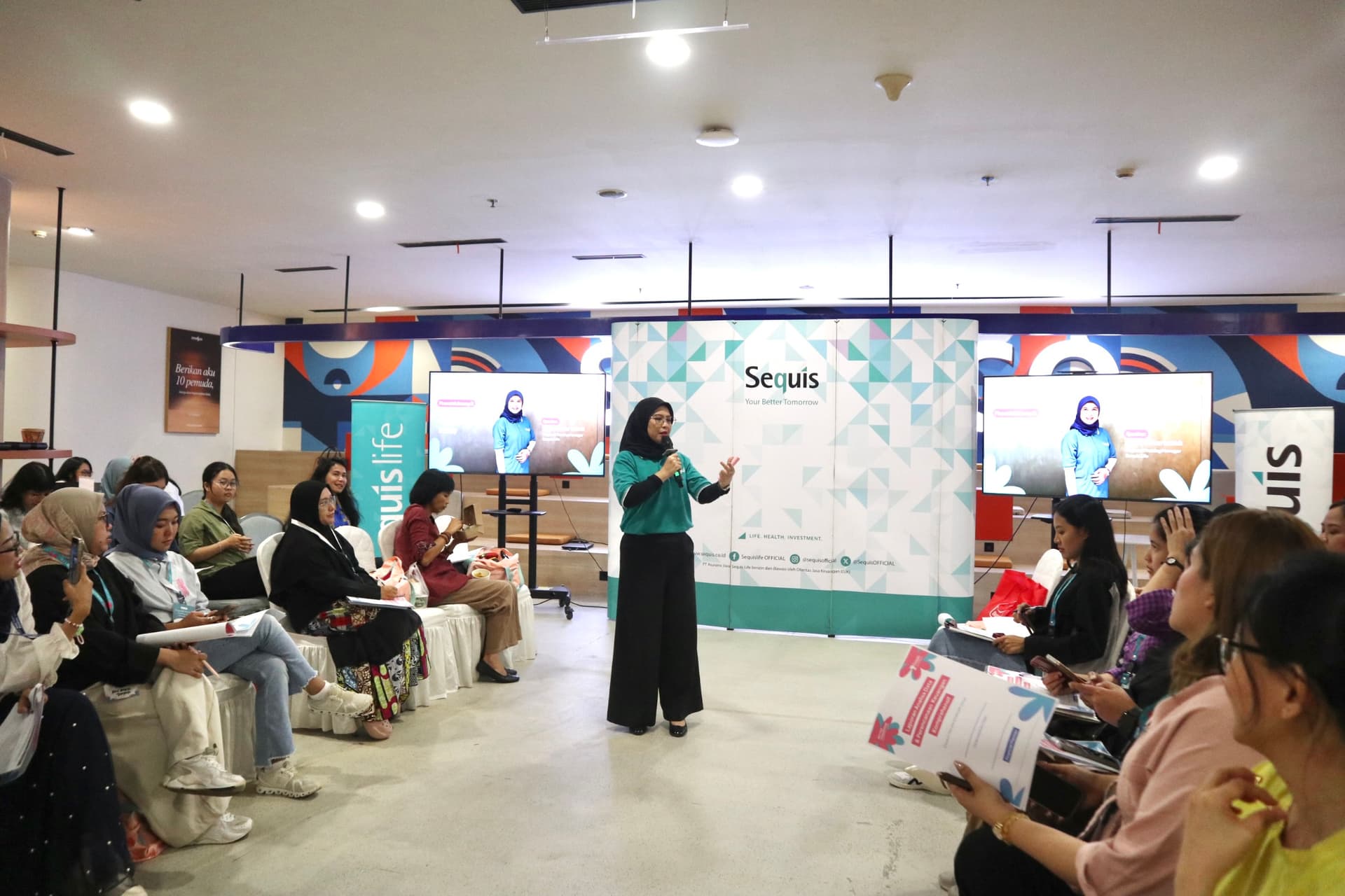 Sequis Life Perkuat Kapasitas Peserta Sequis SHEPRENEUR melalui Financial Check-Up dan Personal Branding
