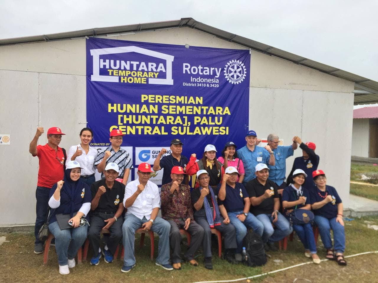 Sequis Peduli Dukung Pembangunan 50 Rumah Huntara di Palu