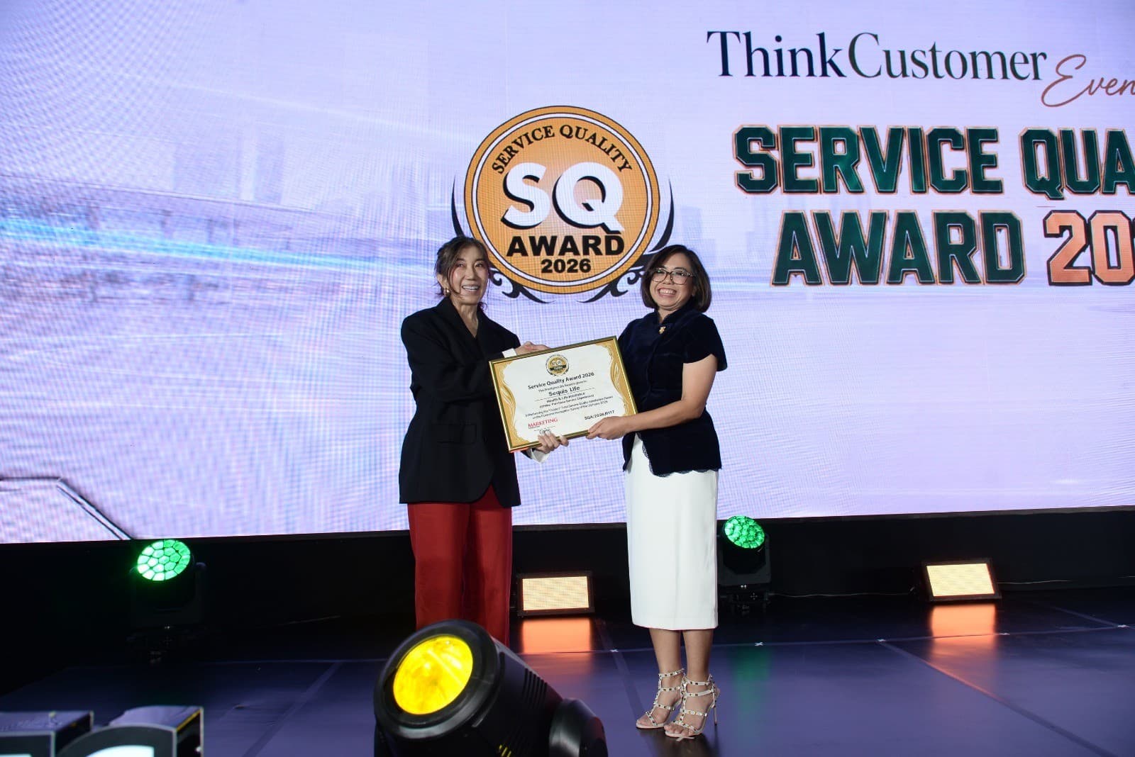 Sequis Life Raih Service Quality Award 2026
