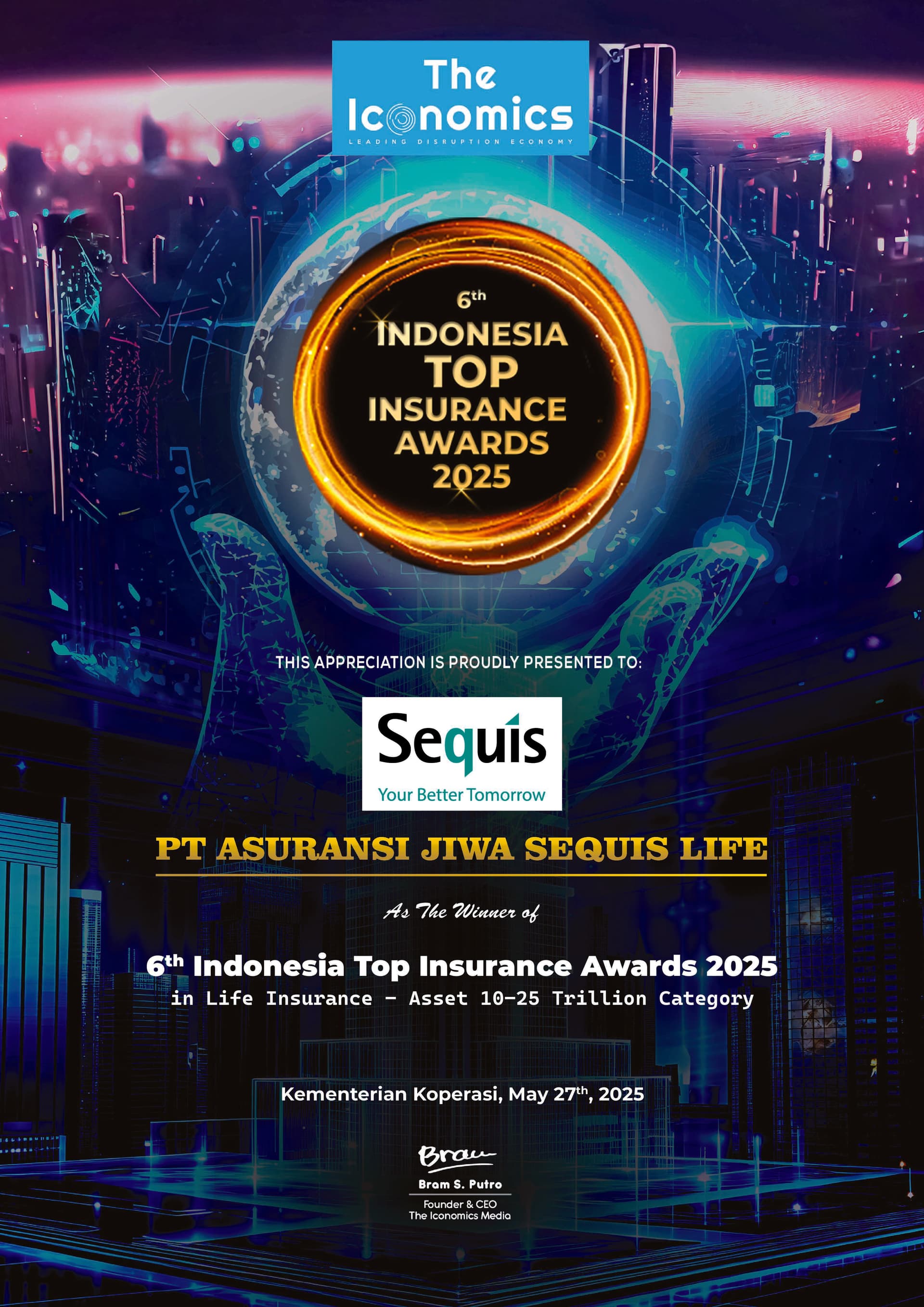 6th Indonesia Top Insurance Awards 2025
